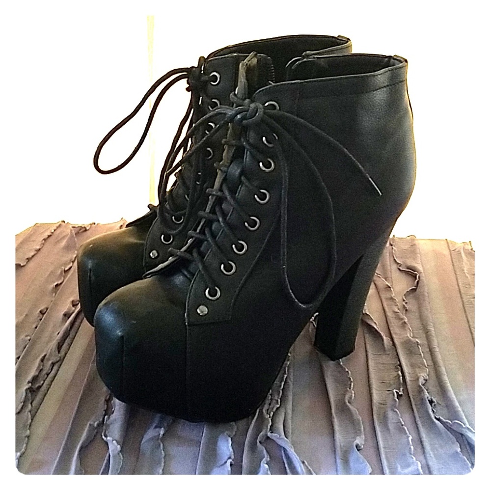 Jeffrey Campbell Lita Style Platform Boot